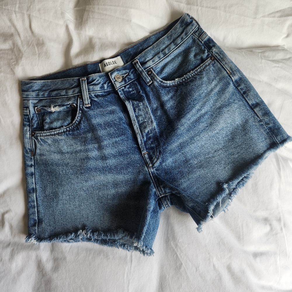 AGoldE Parker Denim Shorts